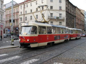 výluka tramvají