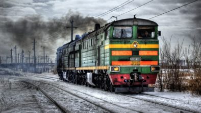vlak praha