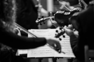 Konec ledna zhudebněn hobojem a orchestrem