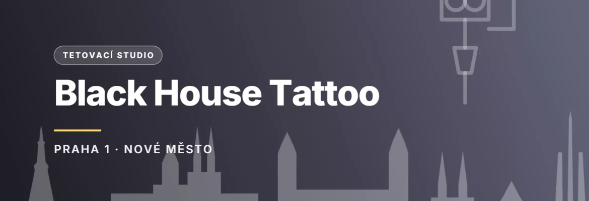 Grafický náhled - Black House Tattoo, Praha 1 - Nové Město
