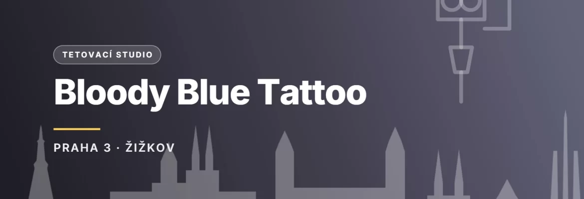 Grafický náhled - Bloody Blue Tattoo, Praha 3 - Žižkov