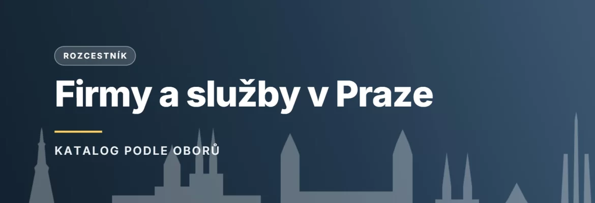 Grafický náhled - rozcestník Firmy a služby v Praze