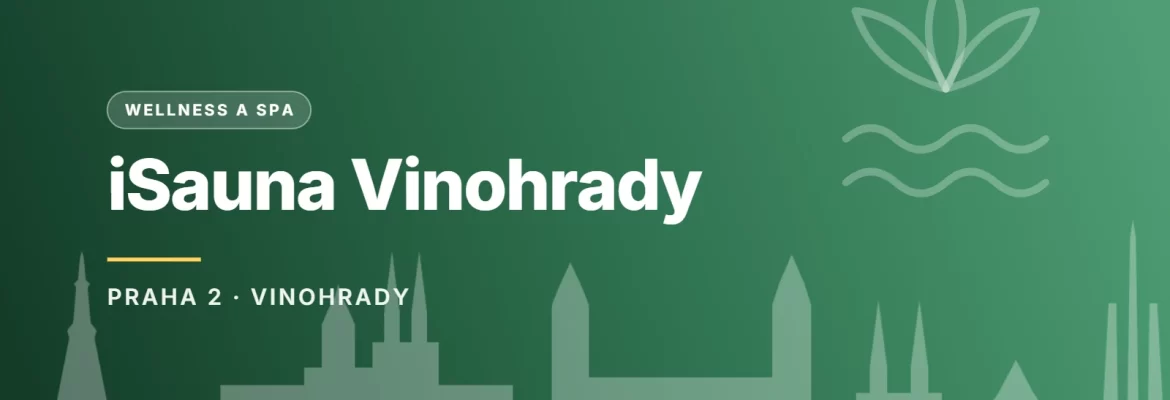 Grafický náhled - iSauna Vinohrady, Praha 2 - Vinohrady