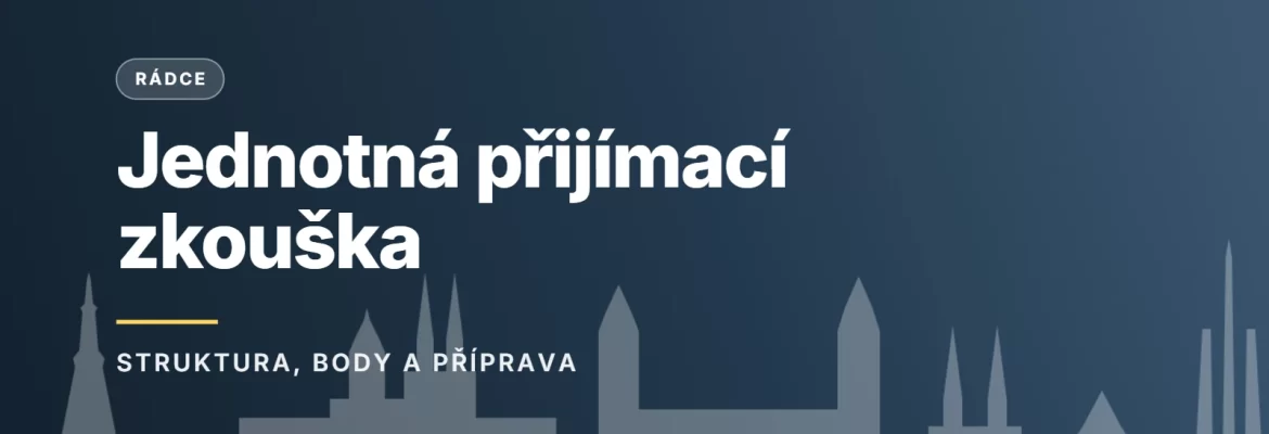 Grafický náhled - Jednotná přijímací zkouška