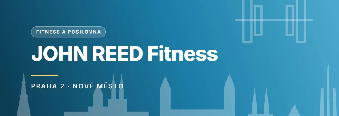 Grafický náhled - JOHN REED Fitness, Praha 2 - Nové Město