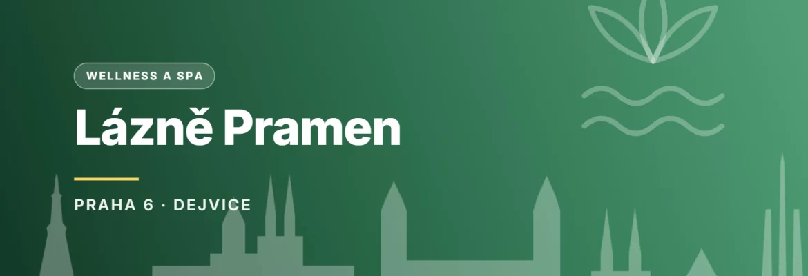 Grafický náhled - Lázně Pramen, Praha 6 - Dejvice