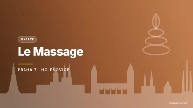 Grafický náhled - Le Massage, Praha 7 - Holešovice