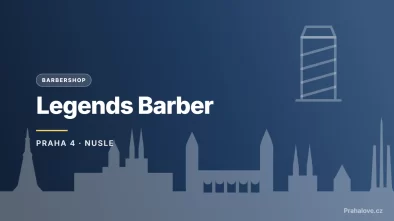 Grafický náhled - Legends Barber, Praha 4 - Nusle