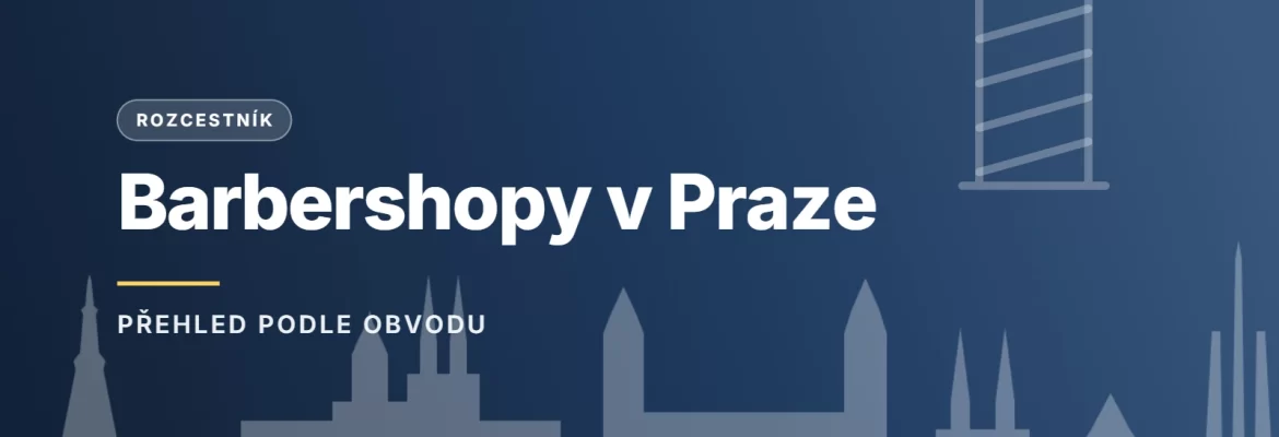Grafický náhled - rozcestník Barbershopy v Praze