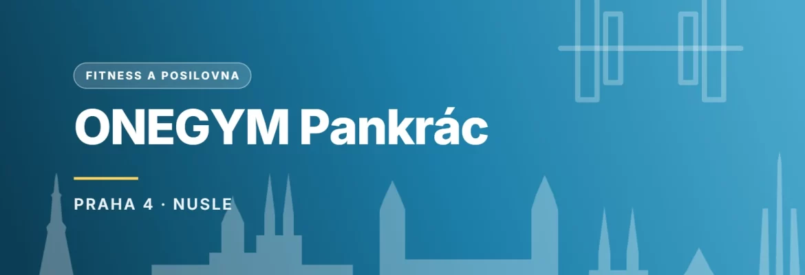 Grafický náhled - ONEGYM Pankrác, Praha 4 - Nusle