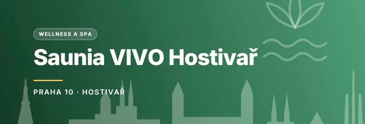 Grafický náhled - Saunia VIVO Hostivař, Praha 10 - Hostivař
