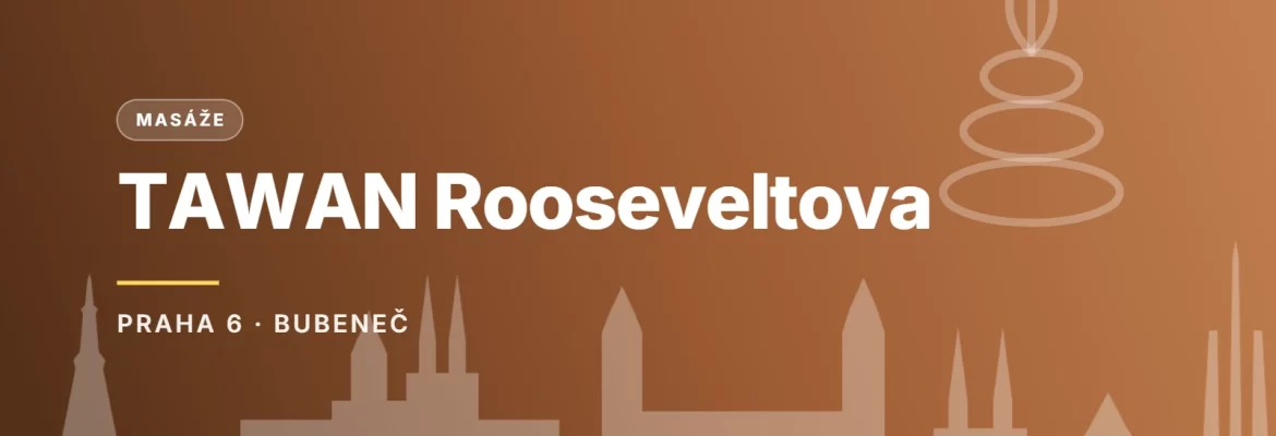Grafický náhled - TAWAN Rooseveltova, Praha 6 - Bubeneč