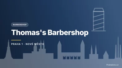 Grafický náhled - Thomas's Barbershop, Praha 1 - Nové Město