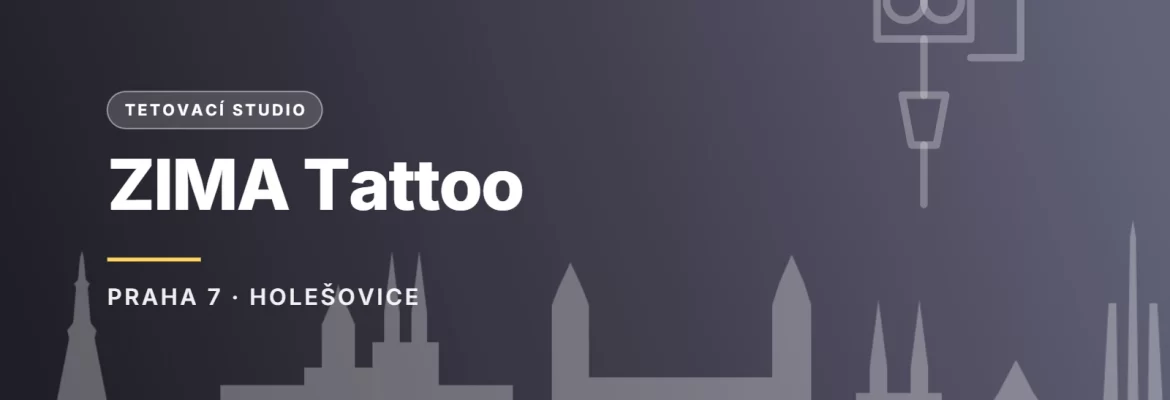 Grafický náhled - ZIMA Tattoo, Praha 7 - Holešovice