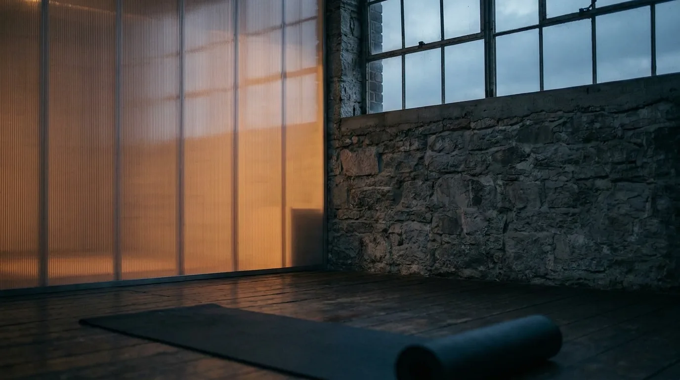 Ilustrační obrázek - jóga studio, MOOD Yoga Holešovice (ilustrační)