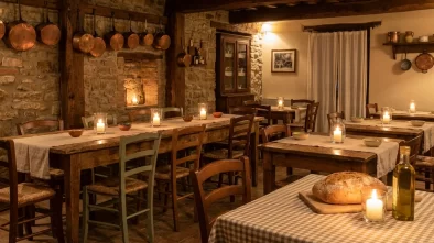 Ilustrační obrázek - italská restaurace v Praze (ilustrační)