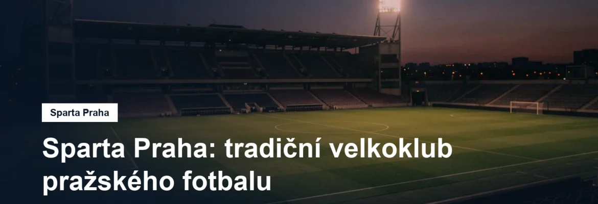 Fotbalový stadion a hřiště za večerního osvětlení