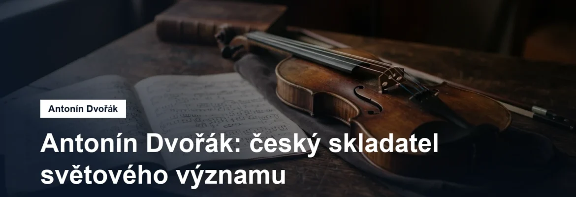 Notový zápis a housle na tmavém stole