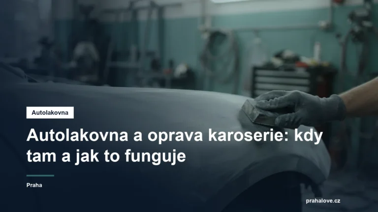 Broušení a příprava karoserie k lakování