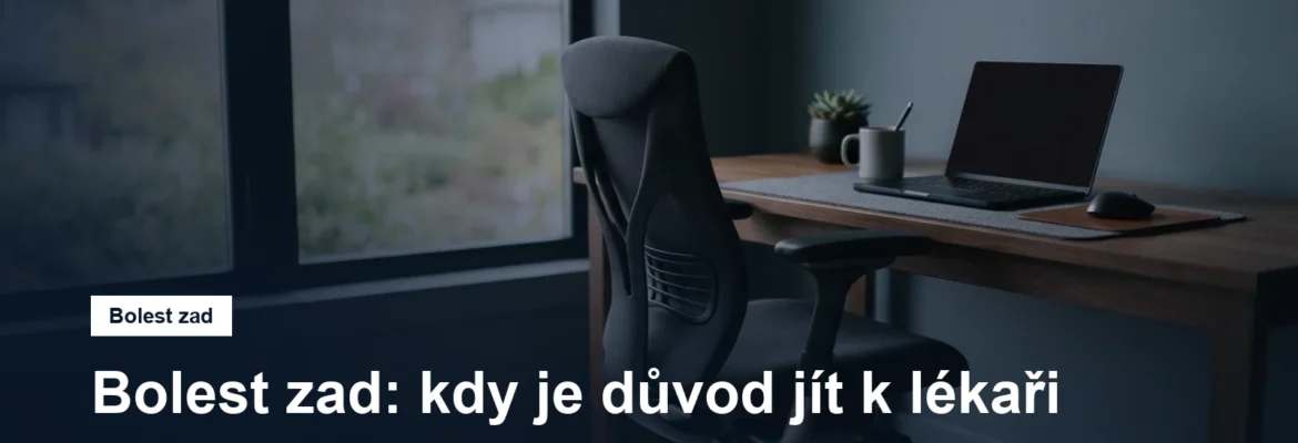 Židle a rovné držení těla u pracovního stolu