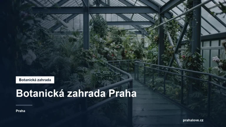 Tropický skleník s exotickými rostlinami