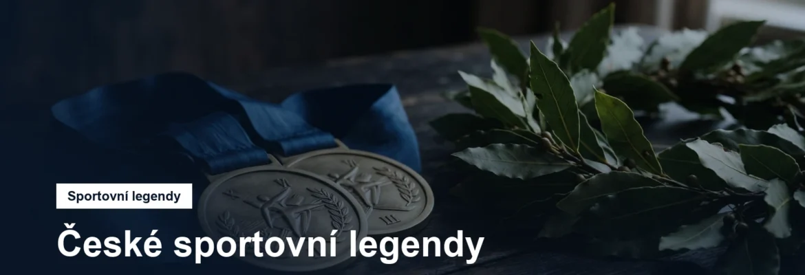 Olympijské medaile a sportovní motiv