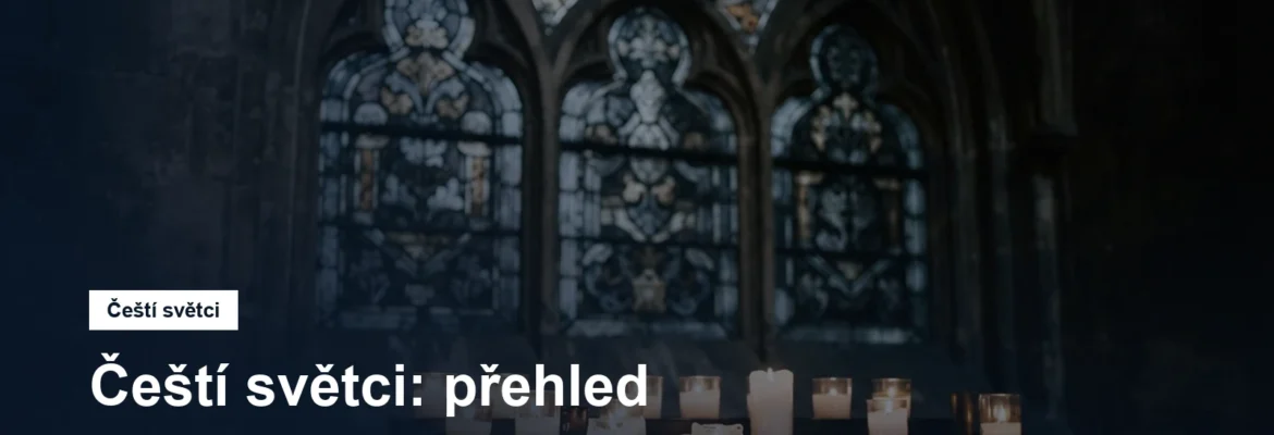 Katedrální vitráž a svíce