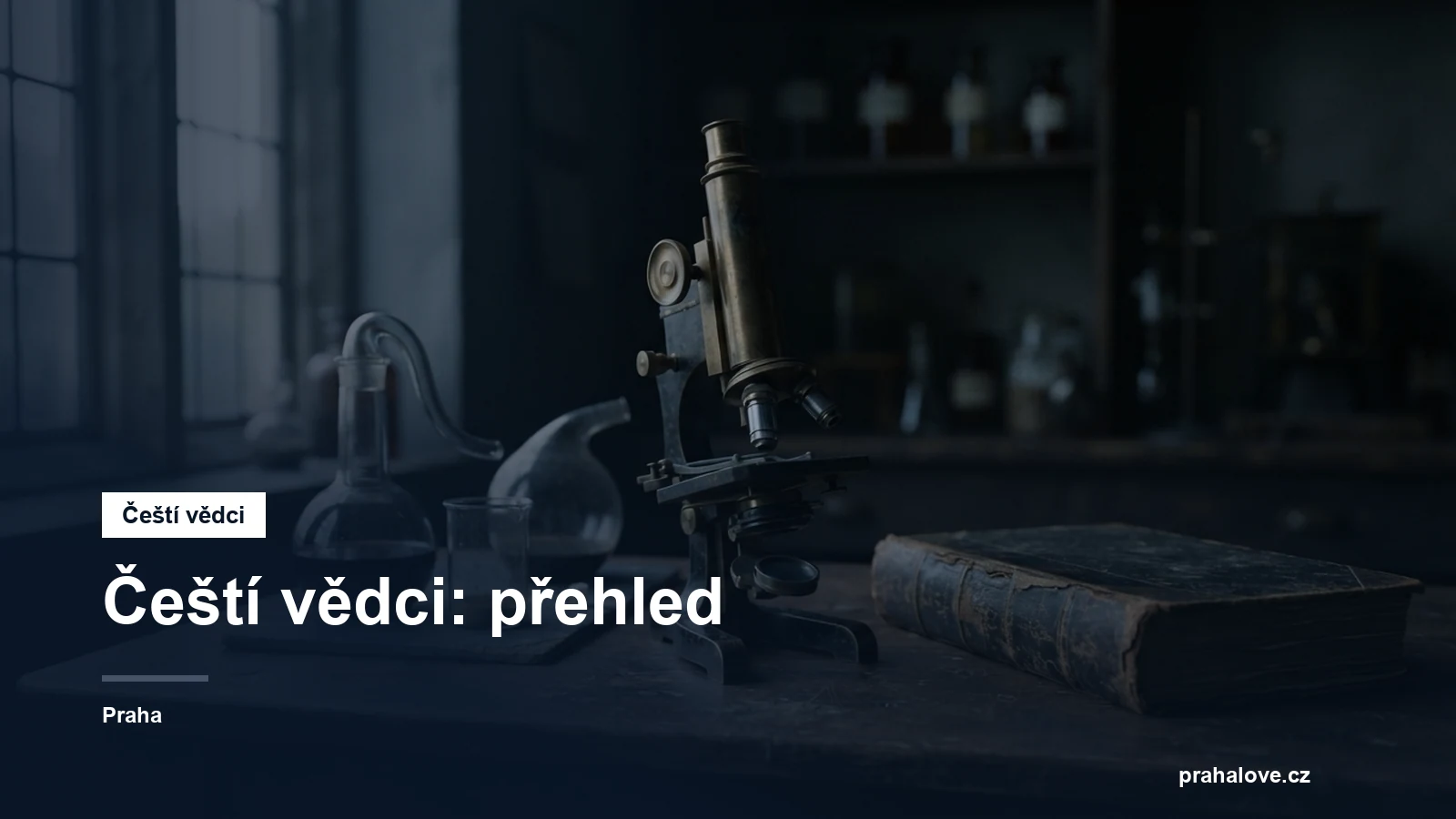 Vědecké nástroje a stará kniha