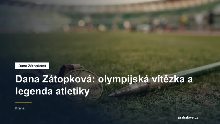 Zlatá medaile a oštěp na trávníku