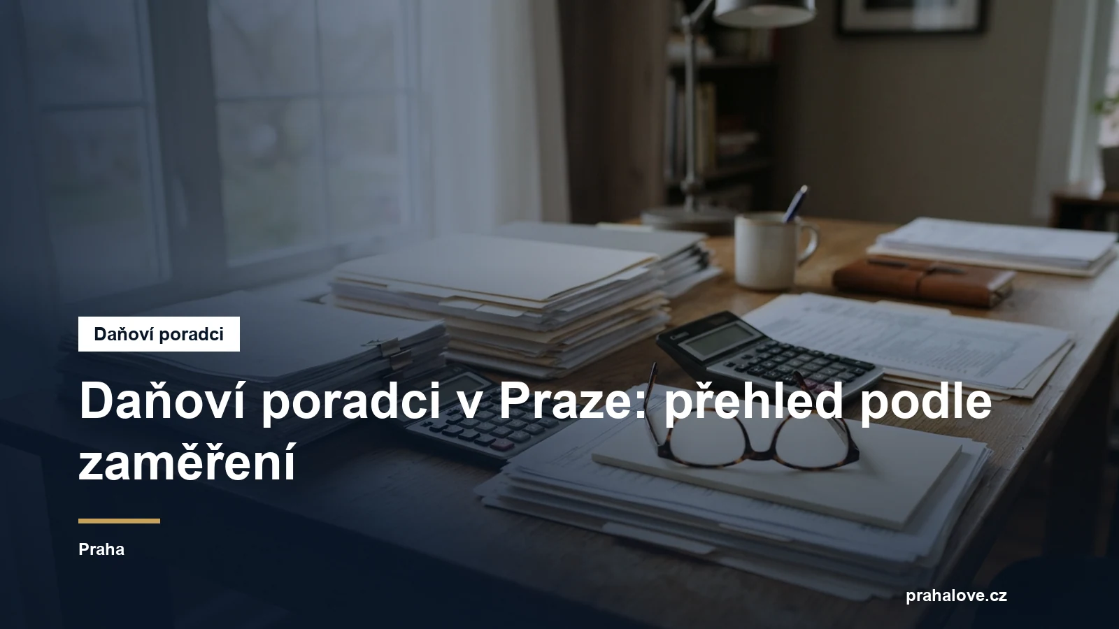 Daňoví poradci v Praze, přehled kanceláří podle zaměření