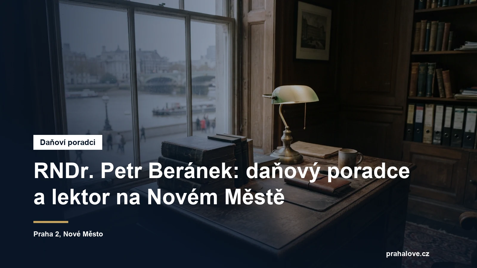 Daňová kancelář na Novém Městě u Výtoně v Praze