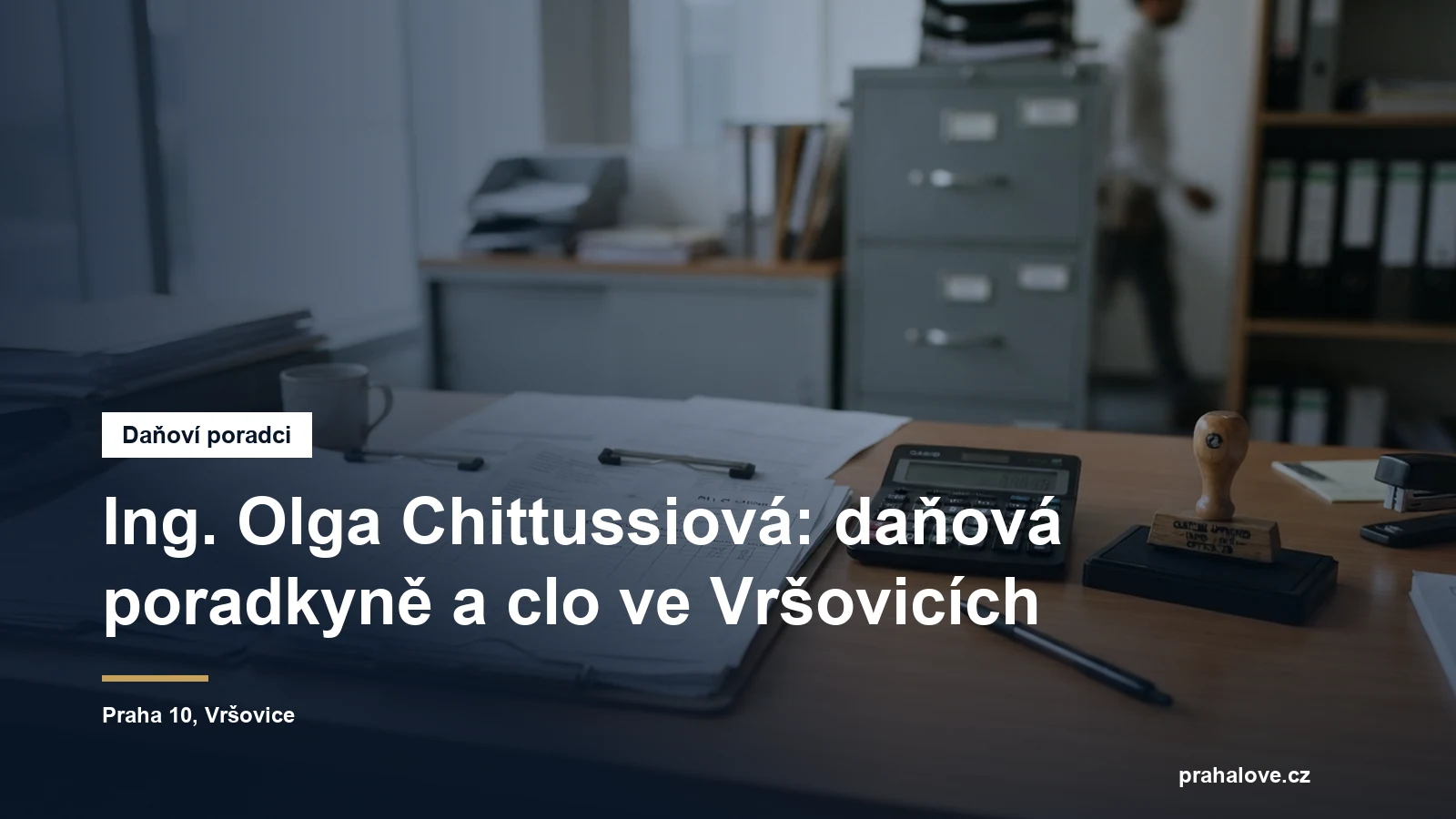 Daňová a účetní kancelář ve Vršovicích v Praze