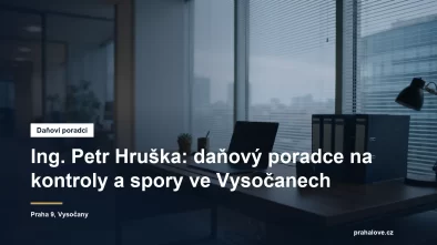 Daňová kancelář ve Vysočanech v Praze