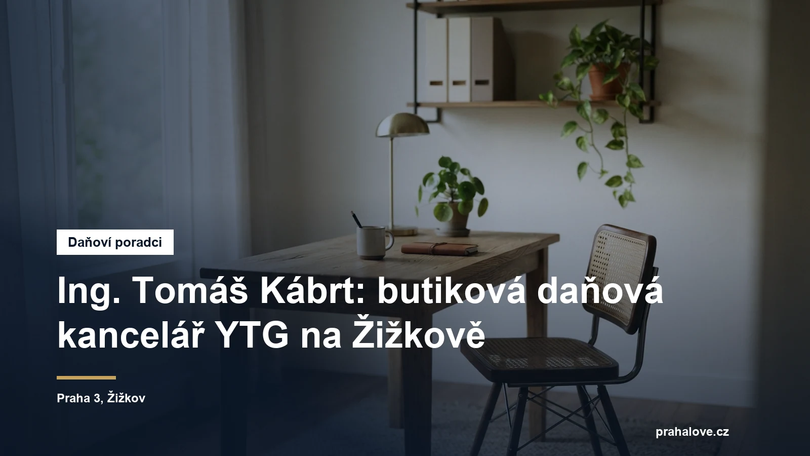 Butiková daňová a účetní kancelář na Žižkově