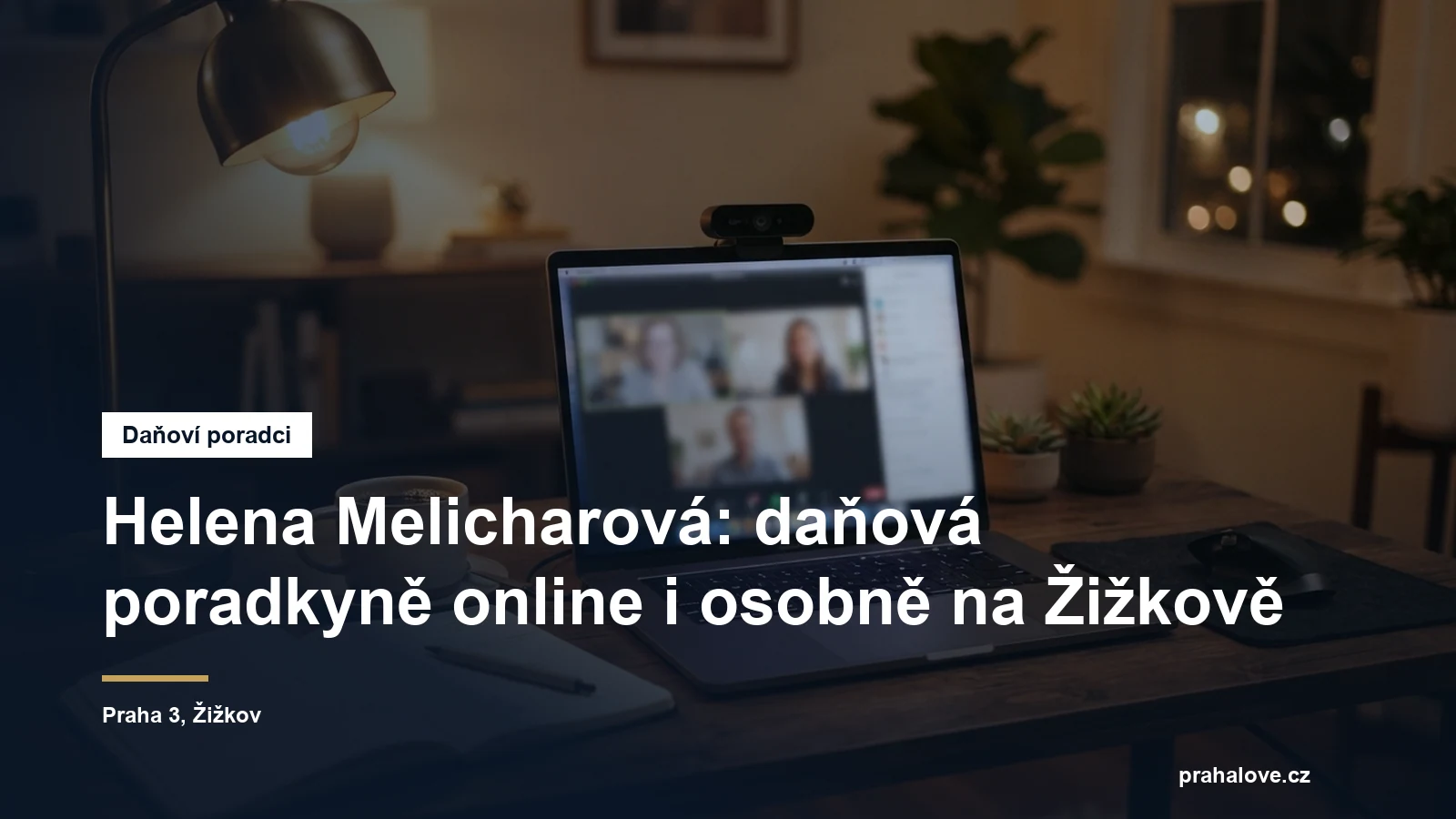 Kancelář daňové poradkyně na Žižkově v Praze