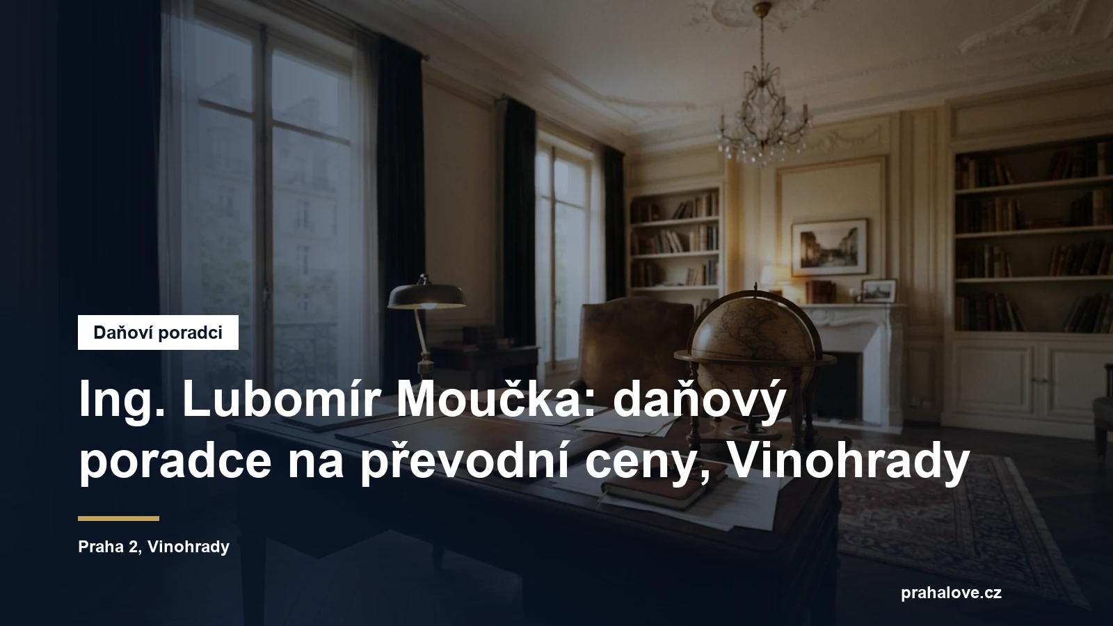 Daňová kancelář na Vinohradech v Praze