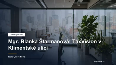 Účetní a daňová kancelář v Klimentské ulici v Praze
