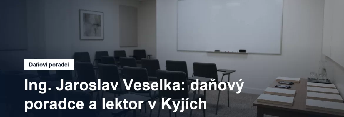 Školicí místnost daňového poradce v Kyjích v Praze