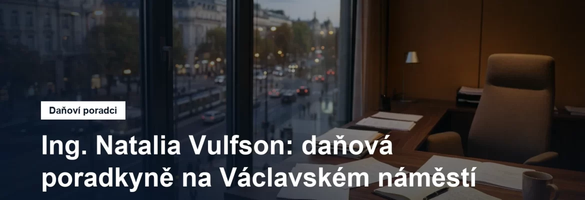Daňová kancelář na Václavském náměstí v Praze