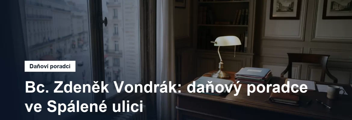 Daňová kancelář ve Spálené ulici v Praze
