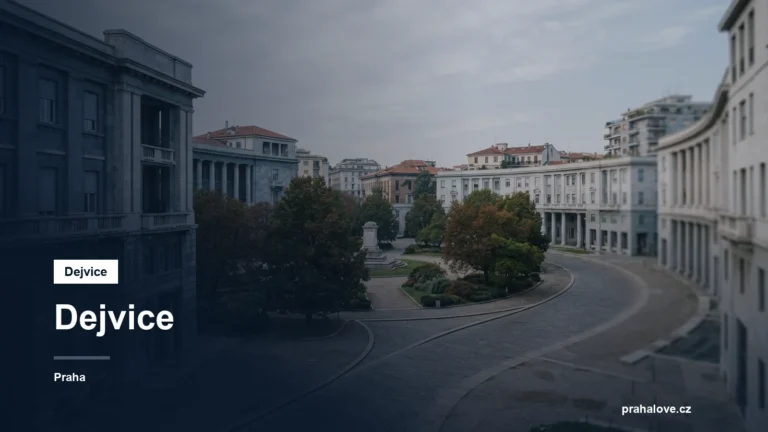 Reprezentativní kruhové náměstí a vily