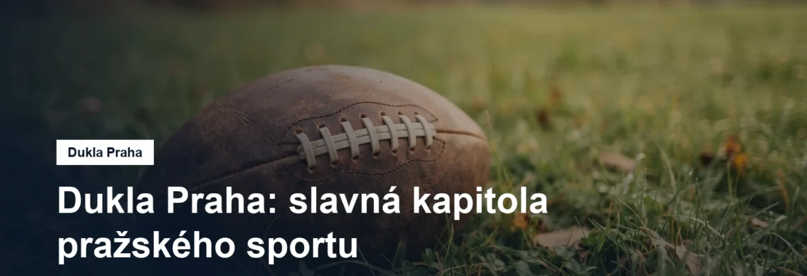 Historický kožený fotbalový míč na trávě