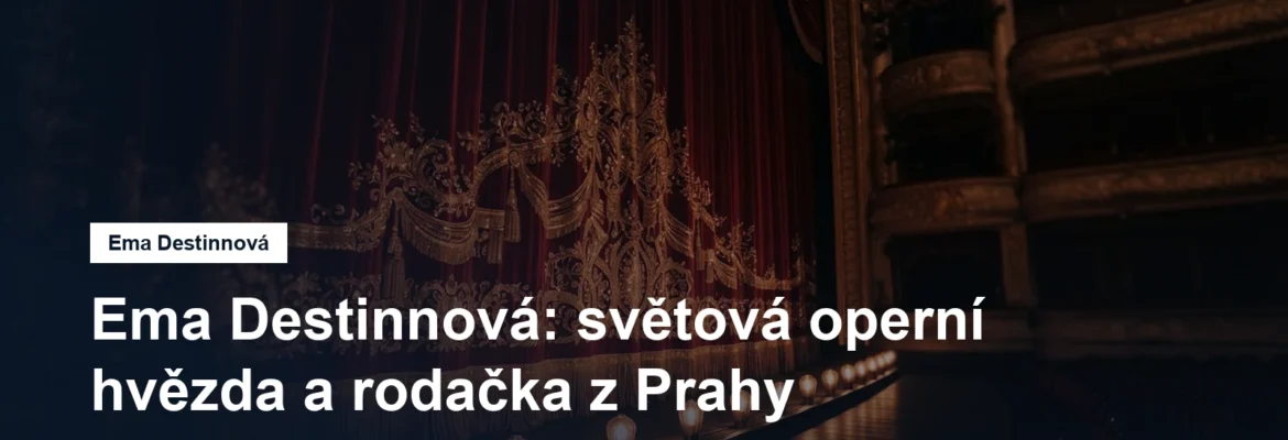 Divadelní opona a světla operní scény