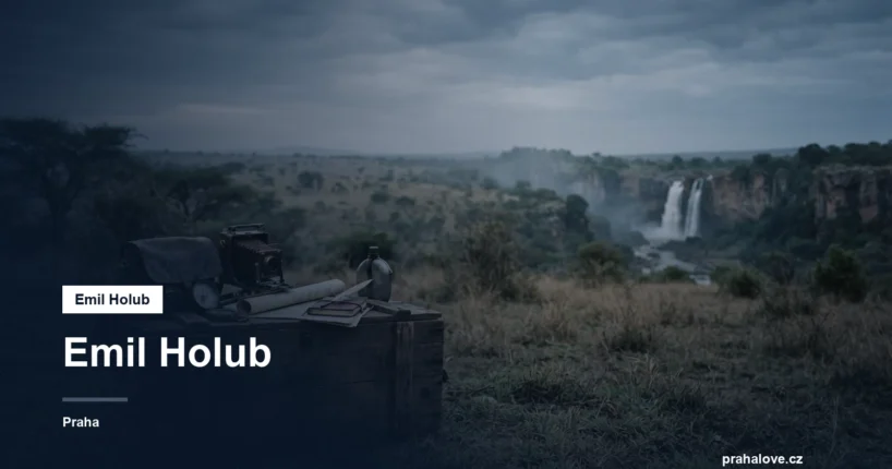 Africká savana a vodopád