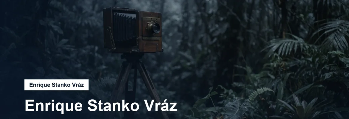 Historický fotoaparát v džungli
