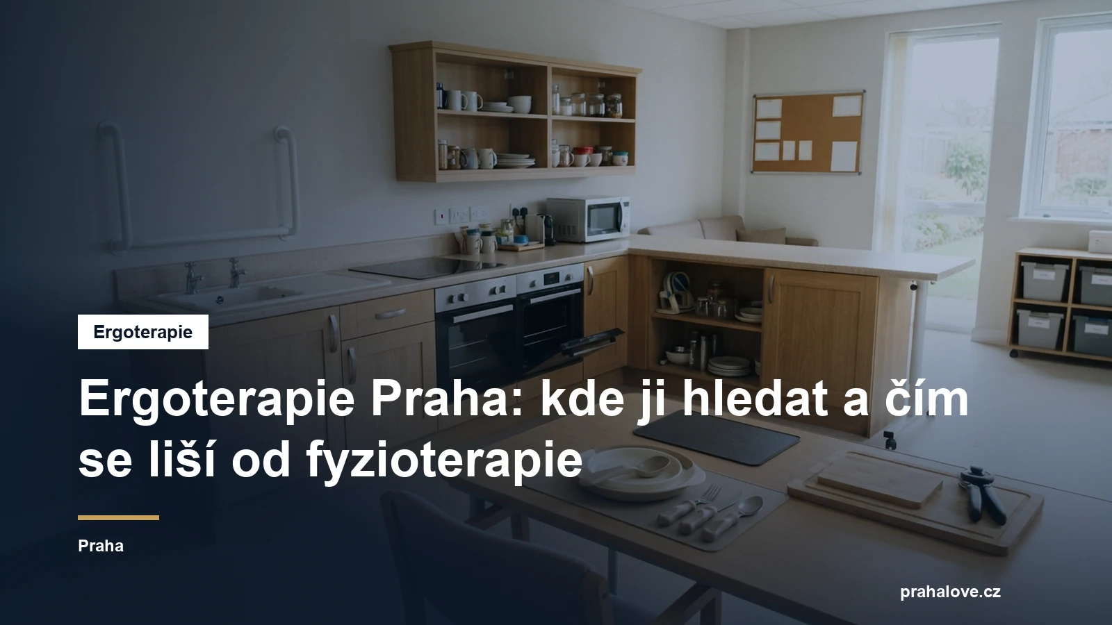 Ergoterapie v Praze, nácvik běžných denních činností