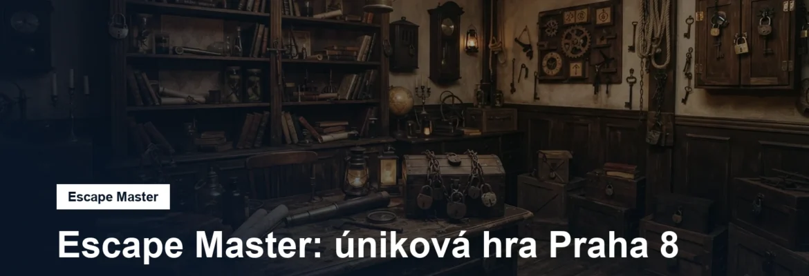 Interiér únikové hry se zámky a starým nábytkem