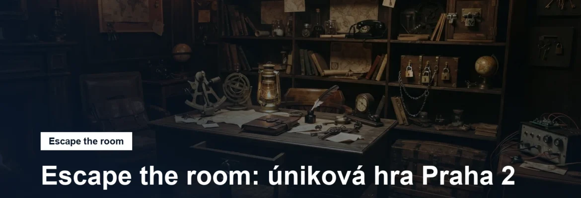 Interiér únikové hry se zámky a starým nábytkem