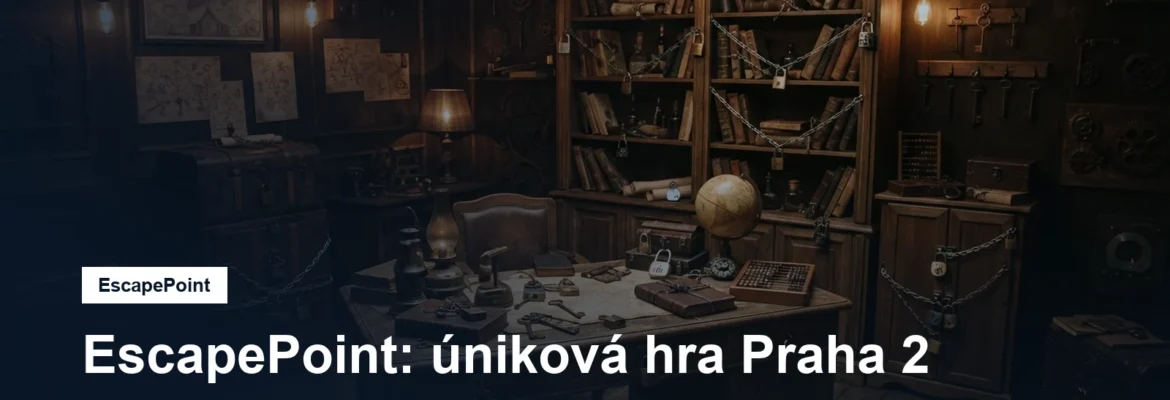 Interiér únikové hry se zámky a starým nábytkem
