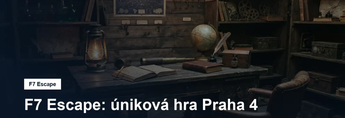 Interiér únikové hry se zámky a starým nábytkem